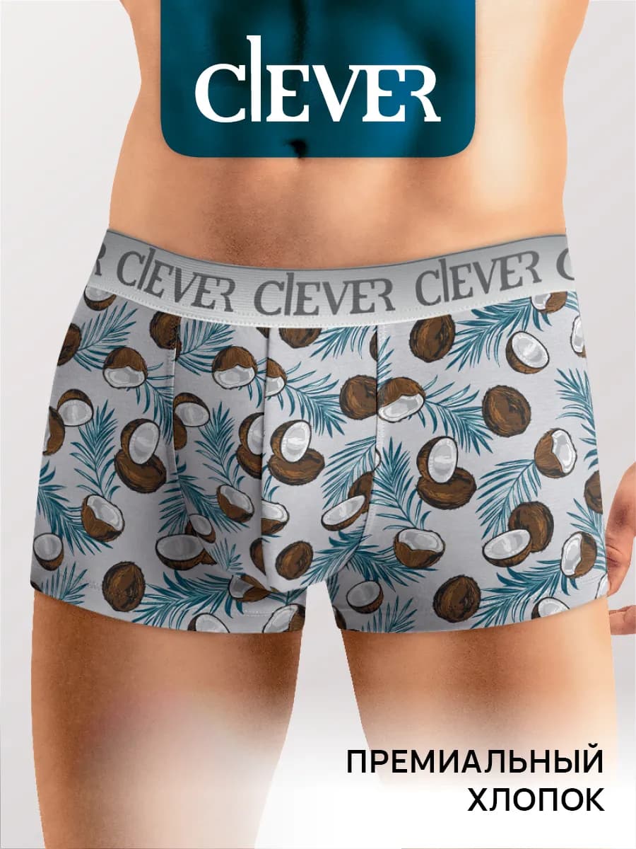 Трусы боксеры хлопок с рисунком