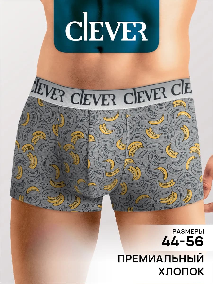 Трусы боксеры хлопок с рисунком