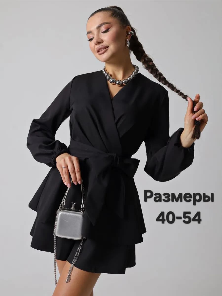 Комбинезон вечерний праздничный с шортами