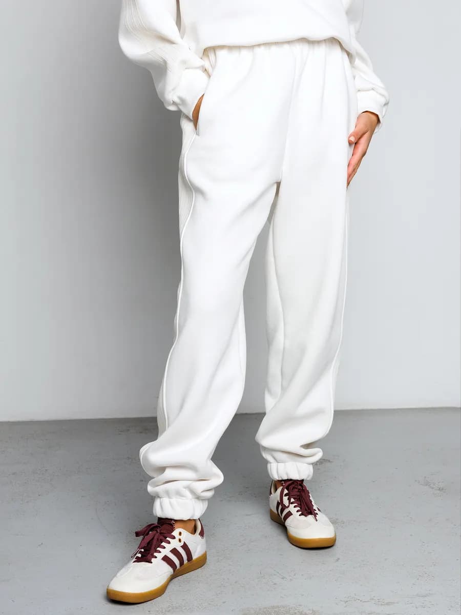 Брюки спортивные теплые с начесом джоггеры