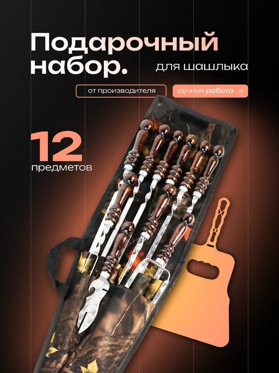 Шашлычный набор подарок на новый год