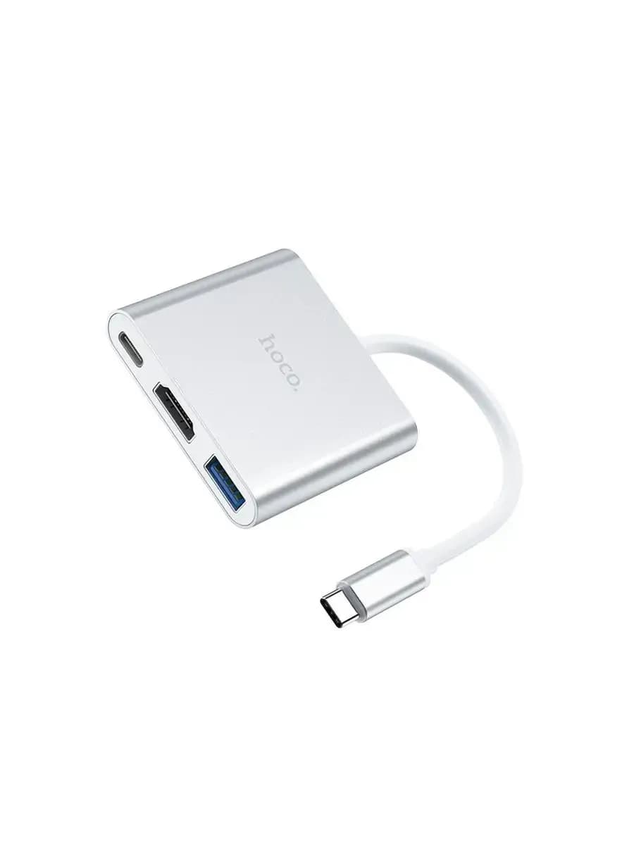 Хаб разветвитель адаптер Type-C USB HDMI USB-C OTG