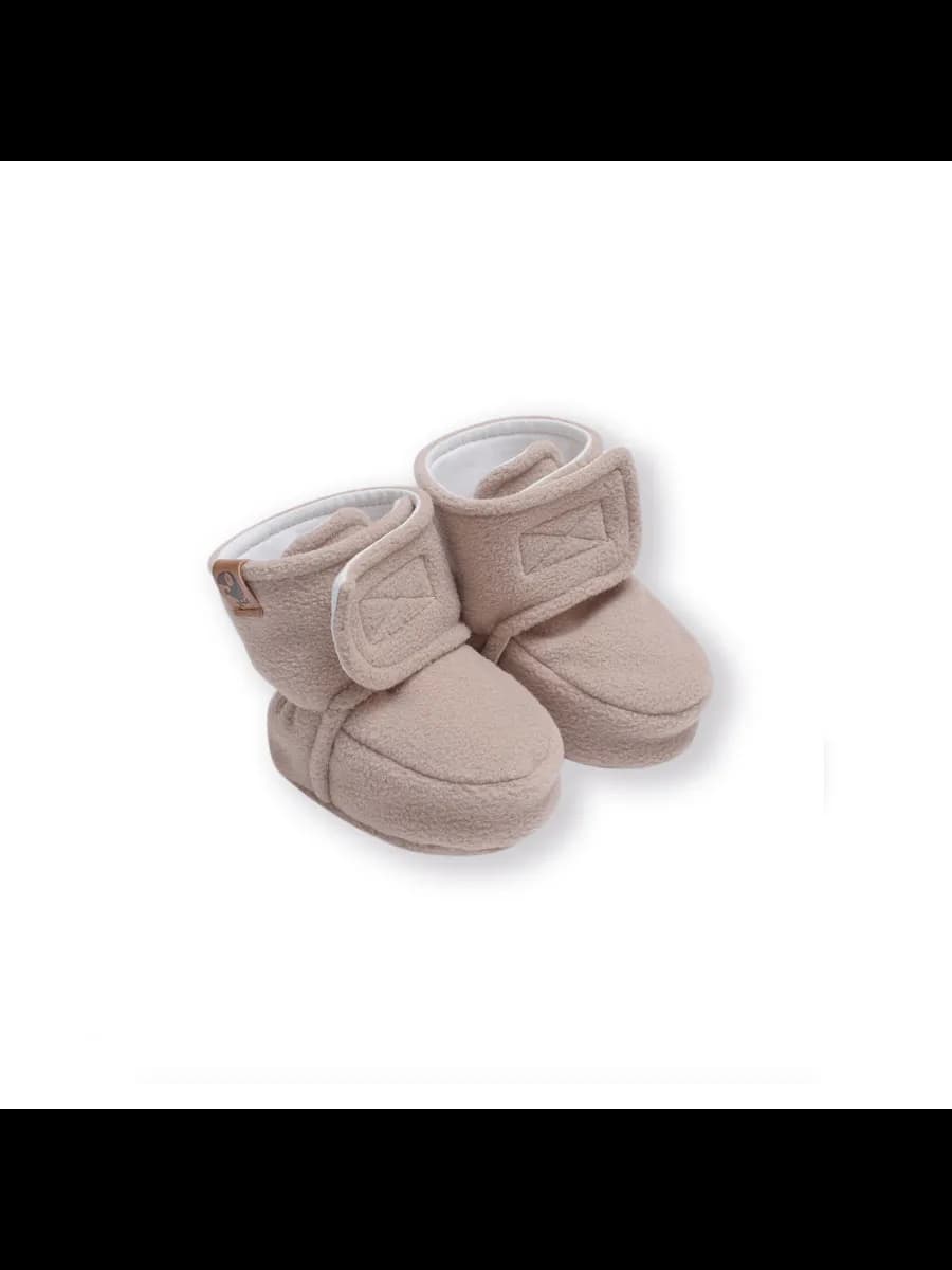 Пинетки из флиса для новорожденных, башмачки, гусарики