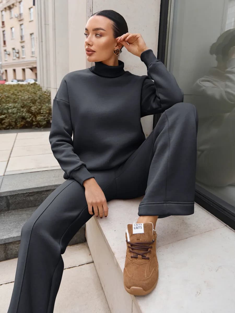 Костюм спортивный теплый без капюшона