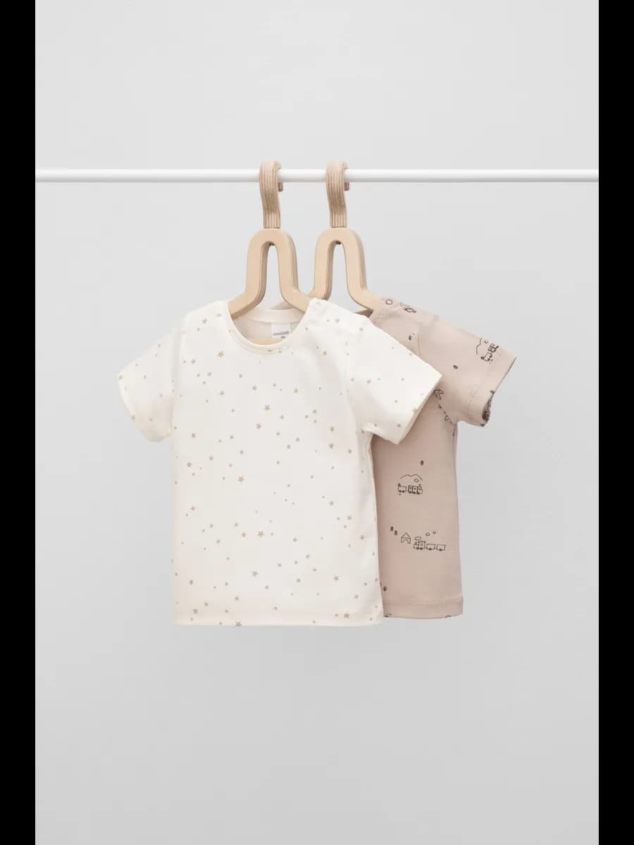 Комплект футболок для малышей, хлопок