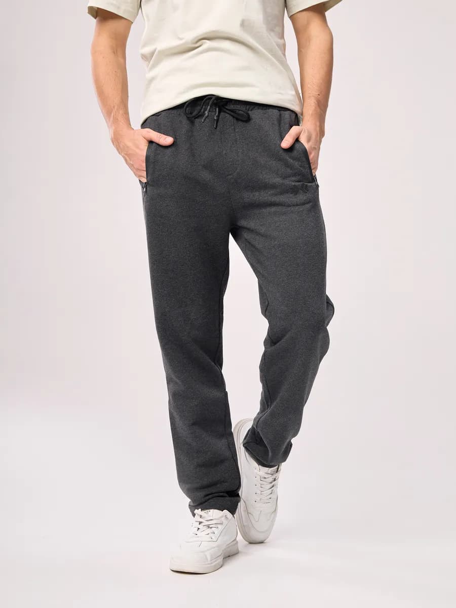 Брюки спортивные домашние с карманами на молнии