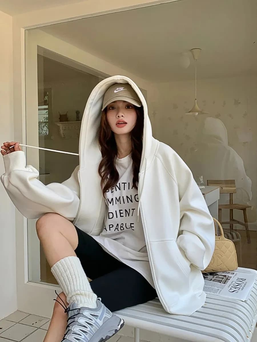 Толстовка оверсайз y2k