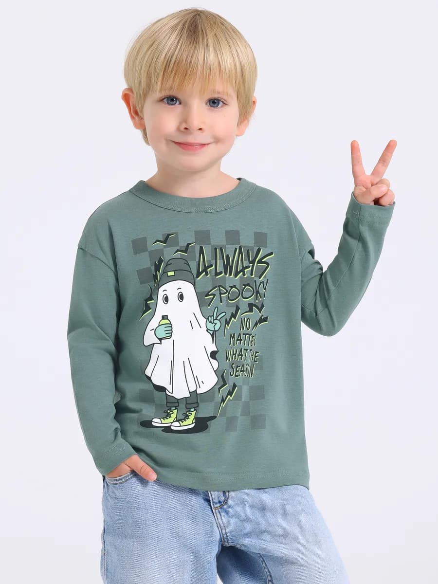 Лонгслив для мальчика в садик
