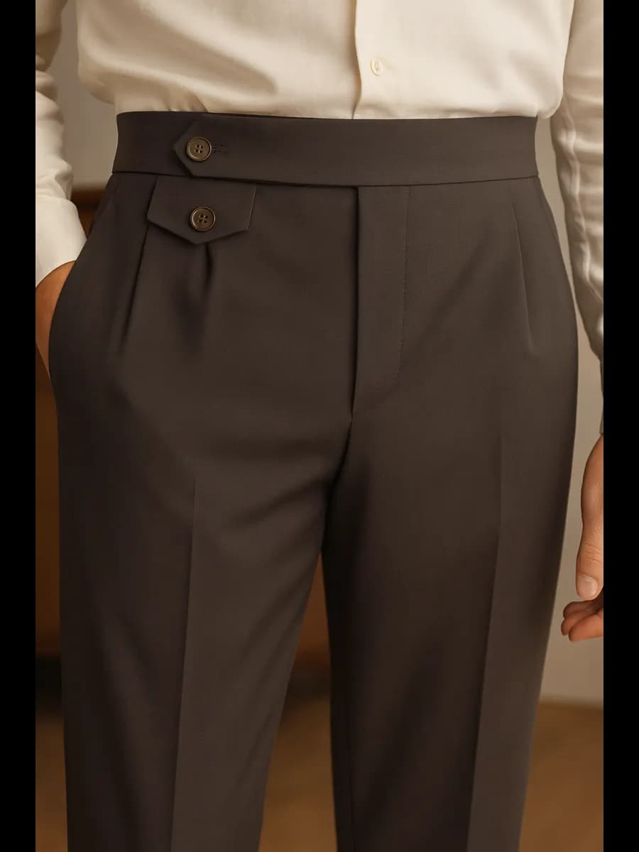 Брюки классические летние хлопок Old Money