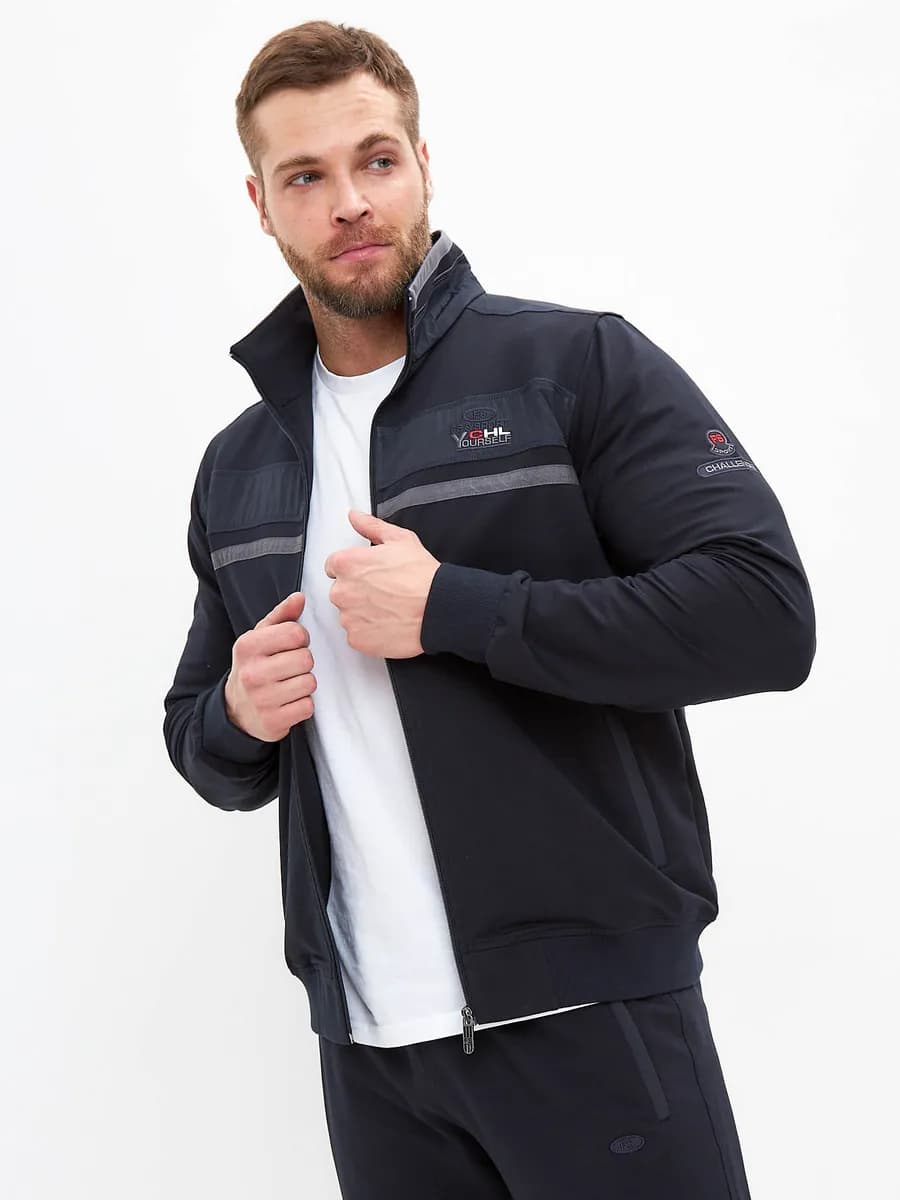 Спортивный костюм мужской на молнии Турция