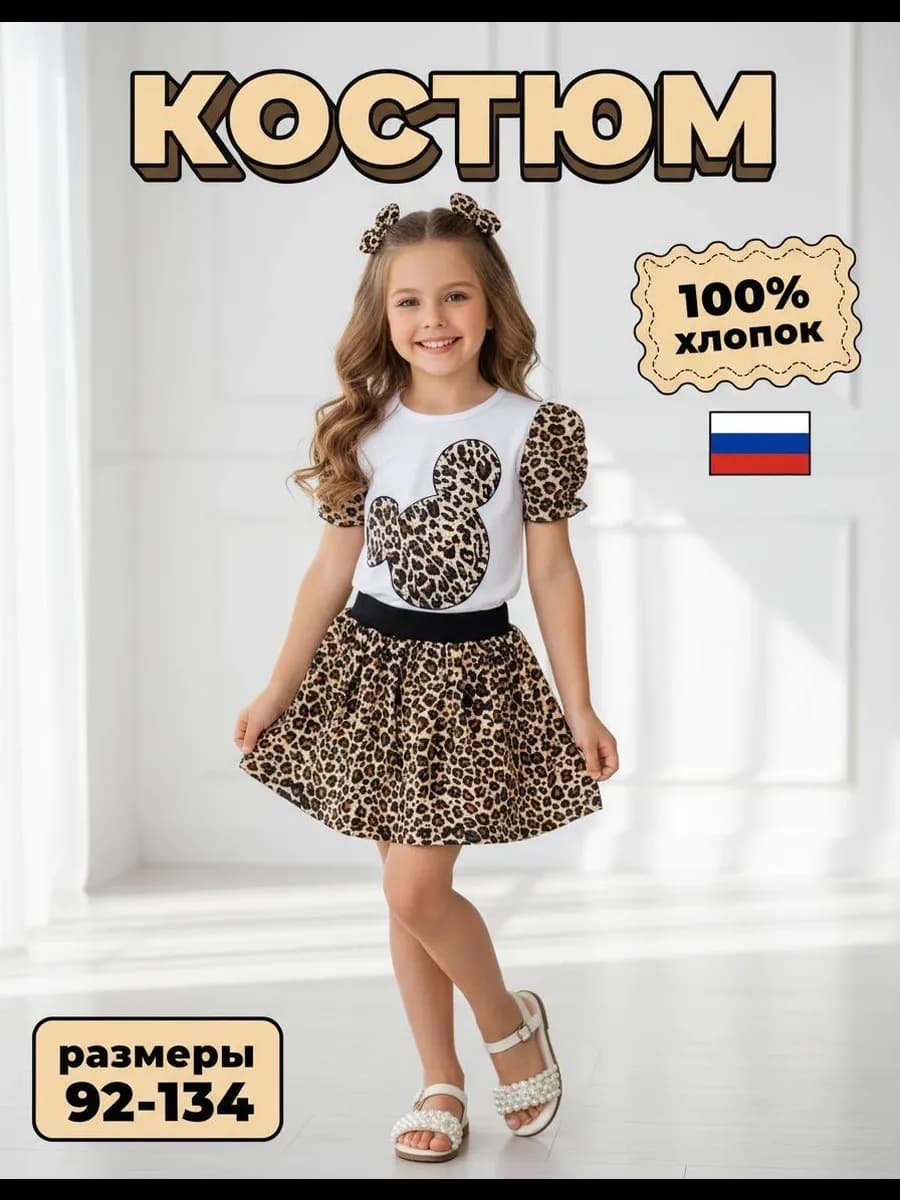 Костюм с юбкой