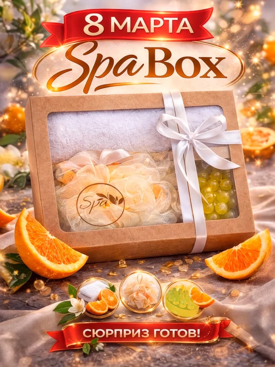 Подарочный набор косметики для тела