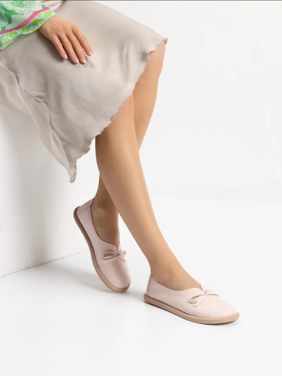 Балетки женские натуральная кожа