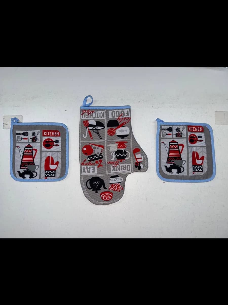 Прихватки кухонные набор 2 шт
