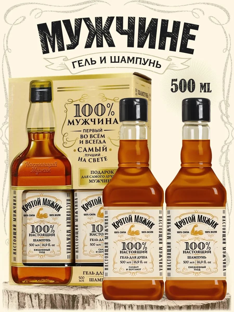 Подарочный мужской набор для ухода с приколом
