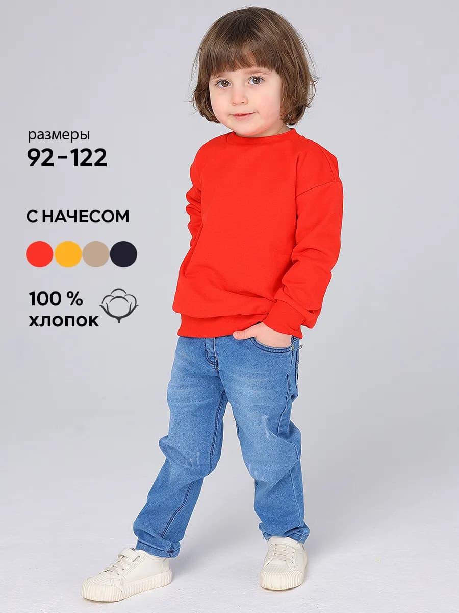 Толстовка свитшот с начесом