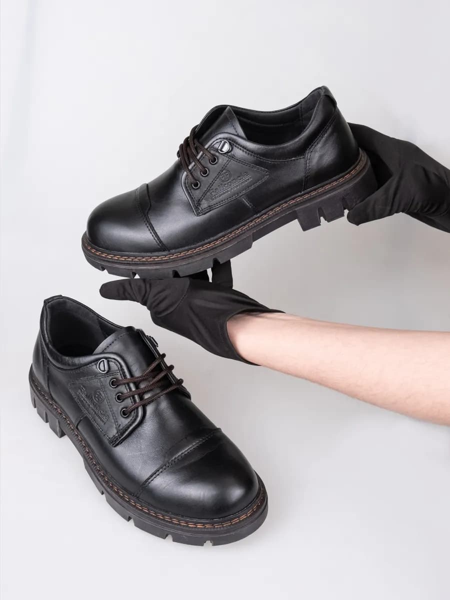 Туфли мужские из натуральной кожи