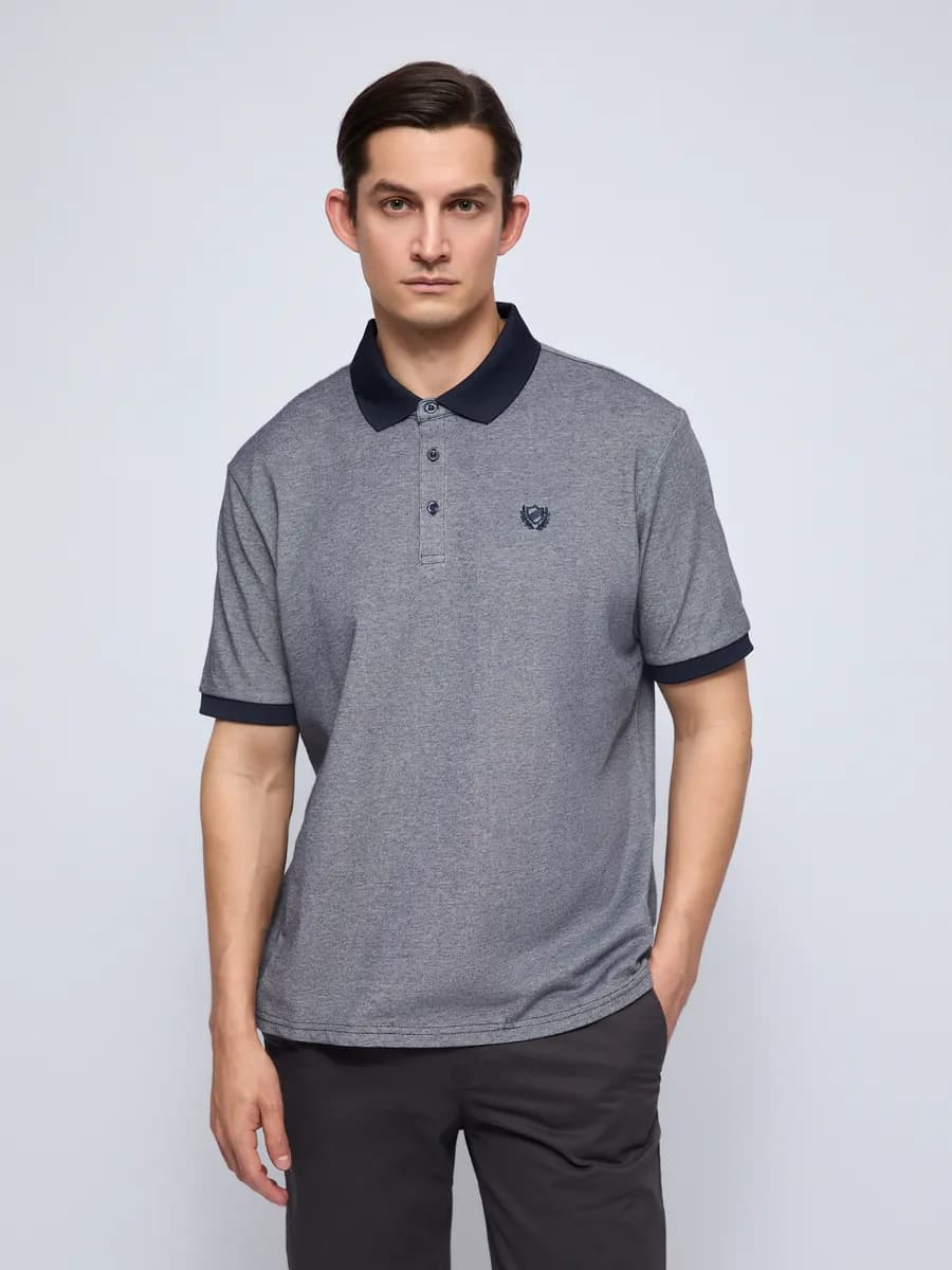 Мужская футболка поло с коротким рукавом