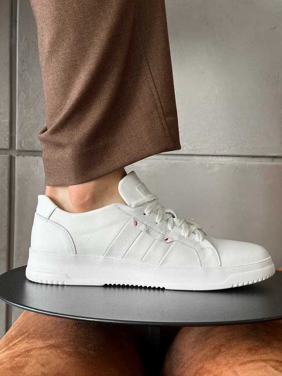 Кеды кожаные