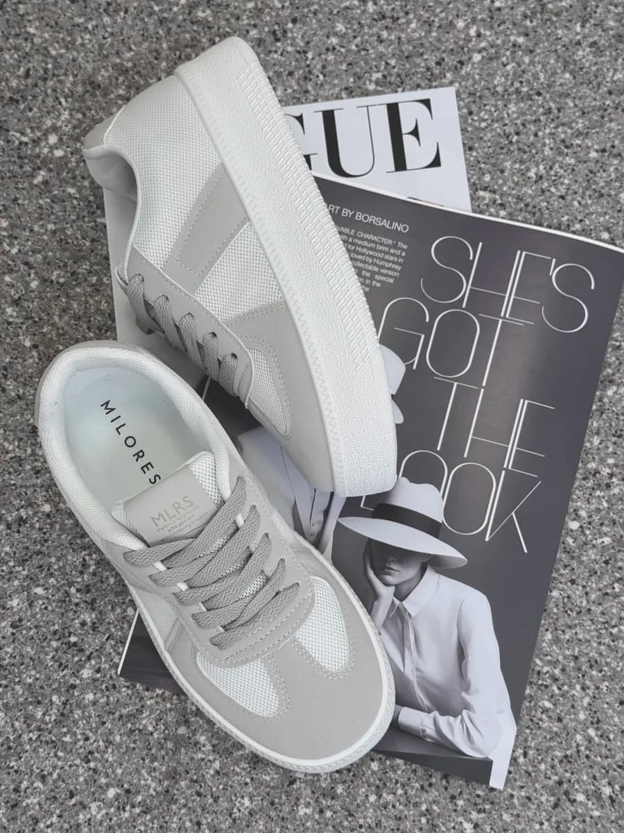 Кеды белые на платформе