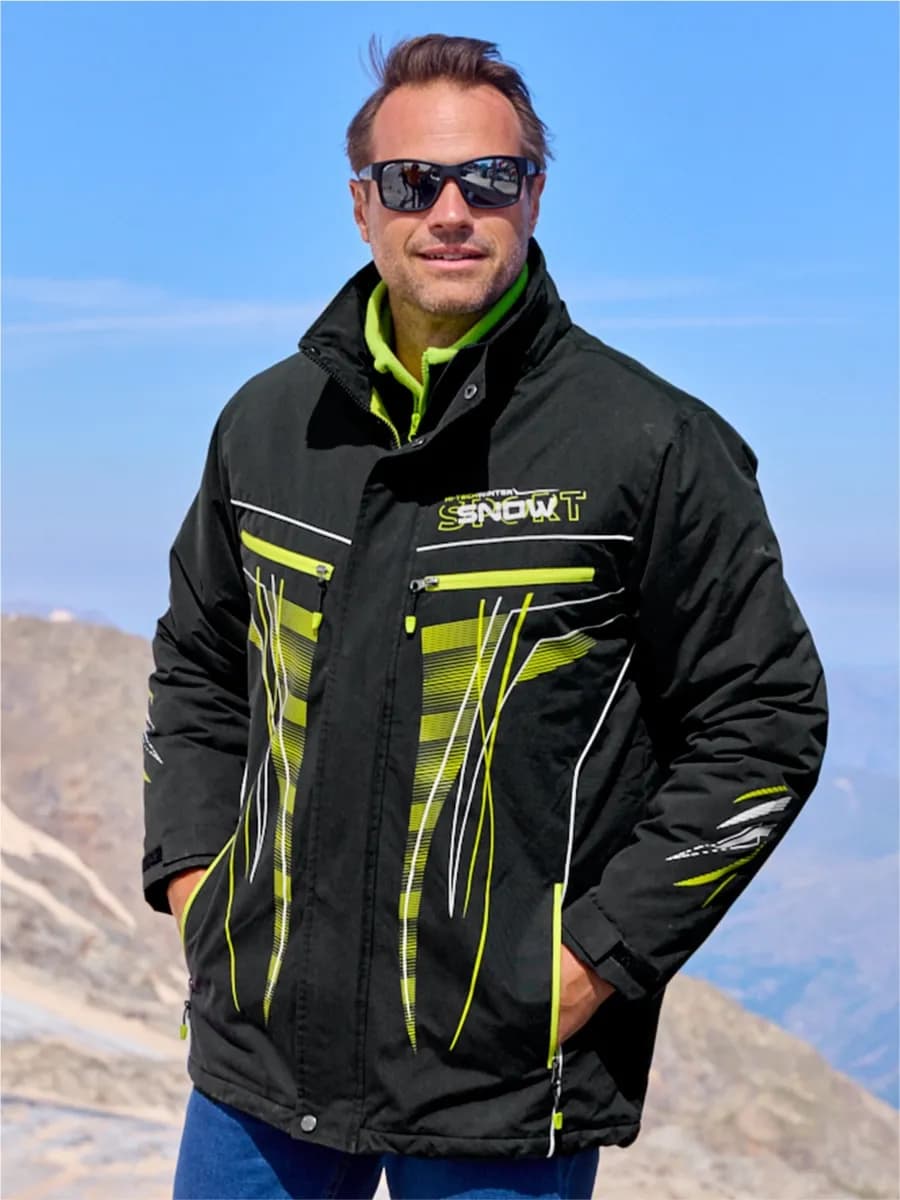 Куртка мужская со съемным капюшоном