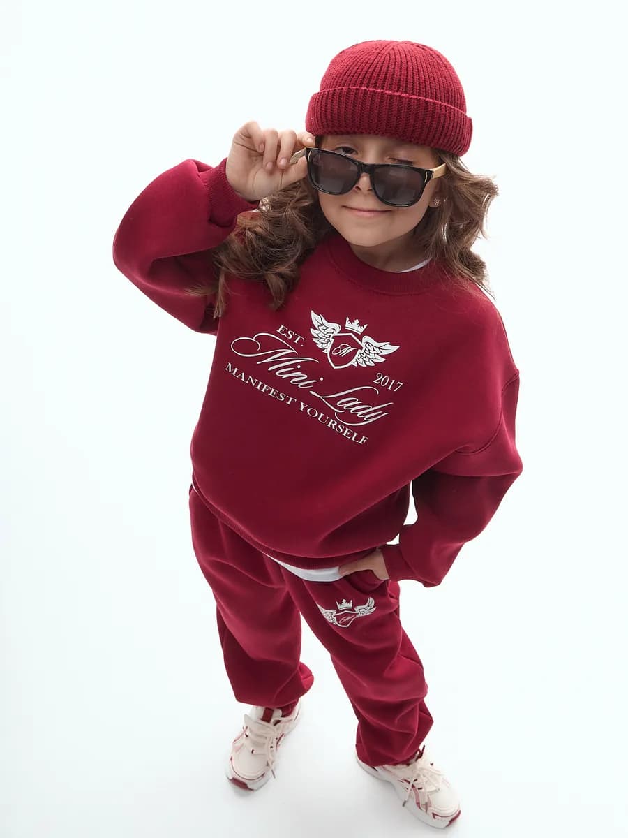 Костюм с начесом спортивный