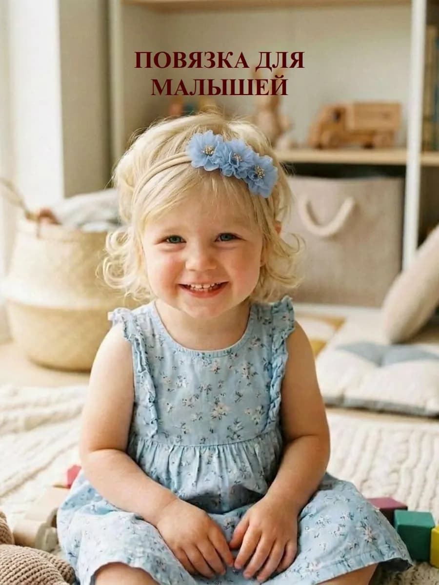 Повязка на голову для малыша