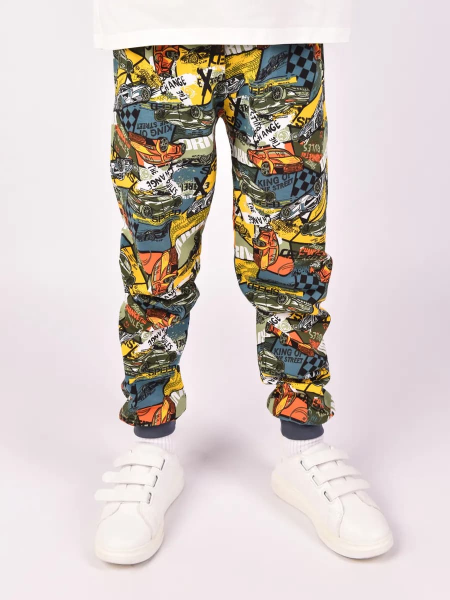 Штаны для мальчика домашние трикотажные