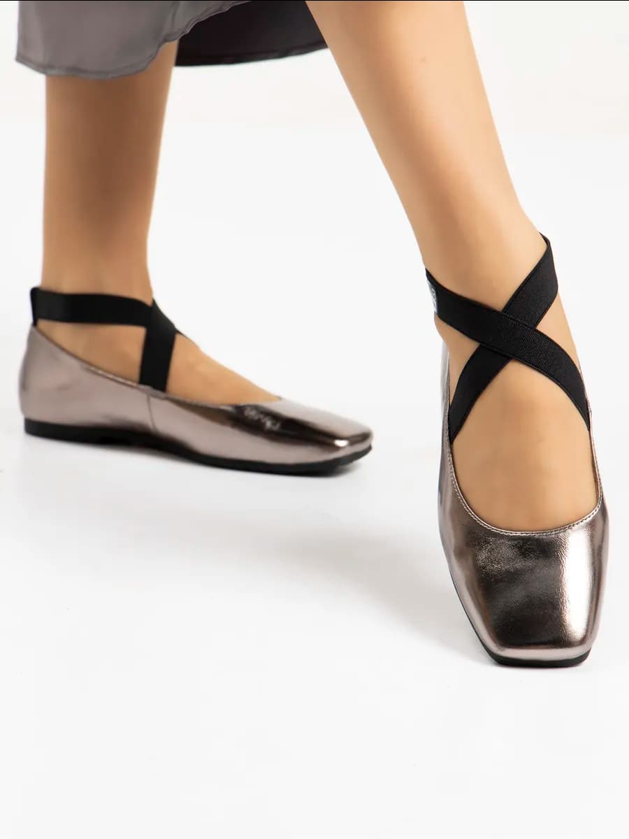 O'SHADE Балетки женские натуральная кожа