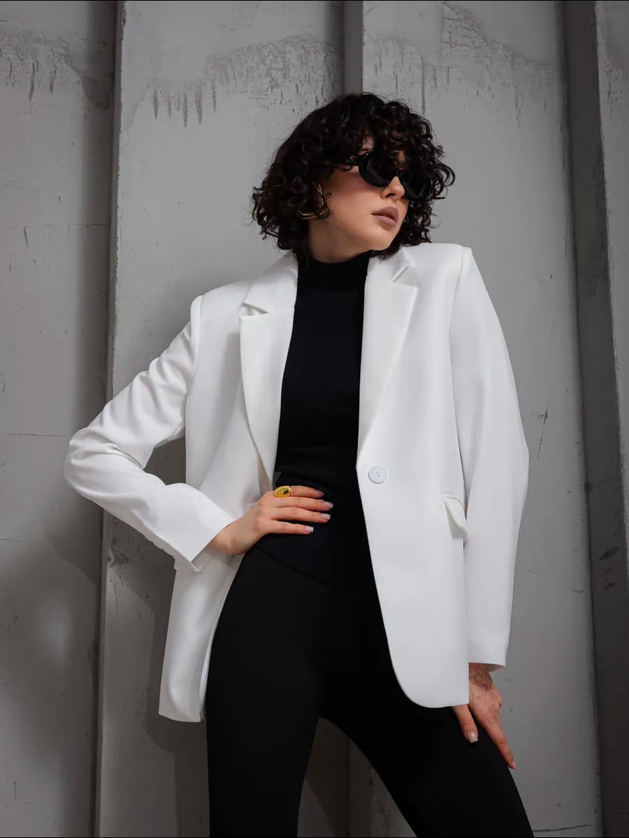 Пиджак оверсайз жакет блейзер