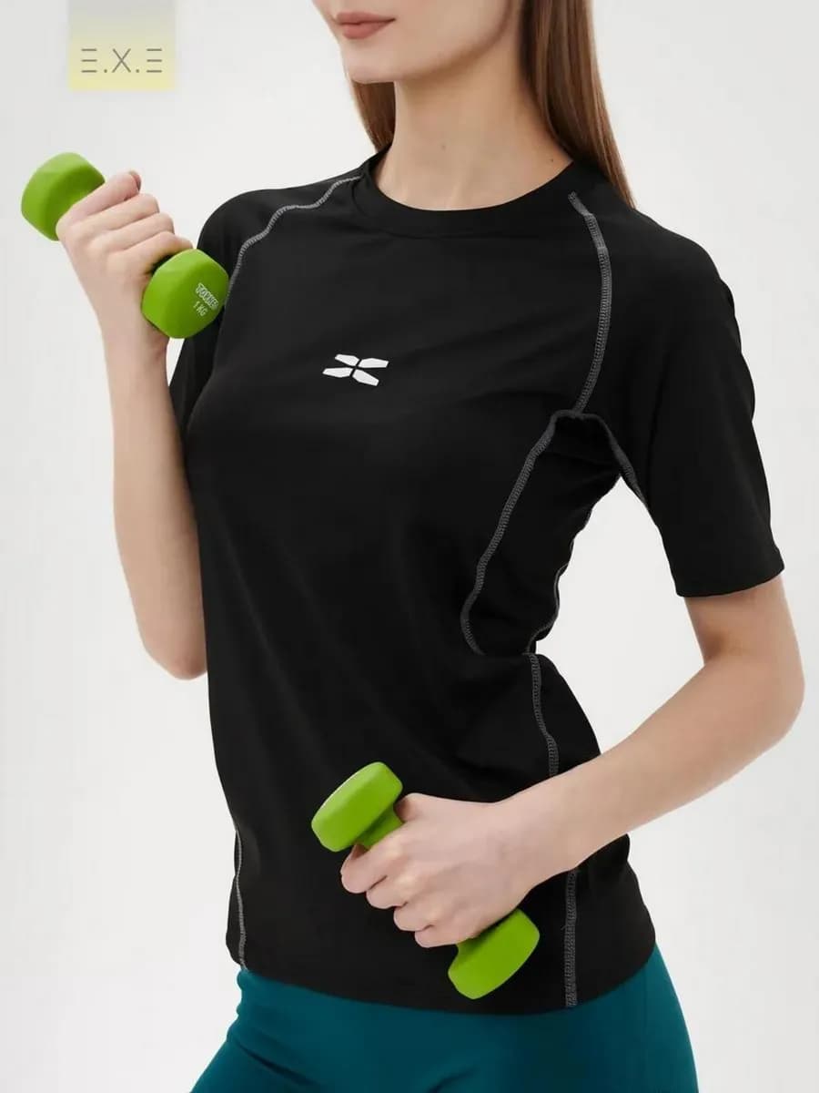 Спортивная футболка с коротким рукавом