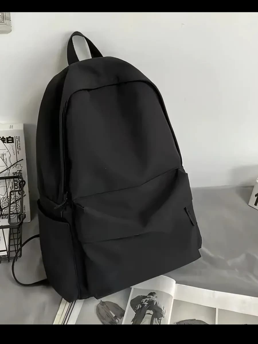 Рюкзак черный школьный спортивный