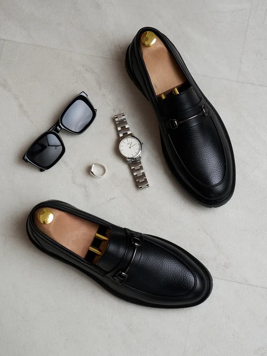 лоферы кожаные классические