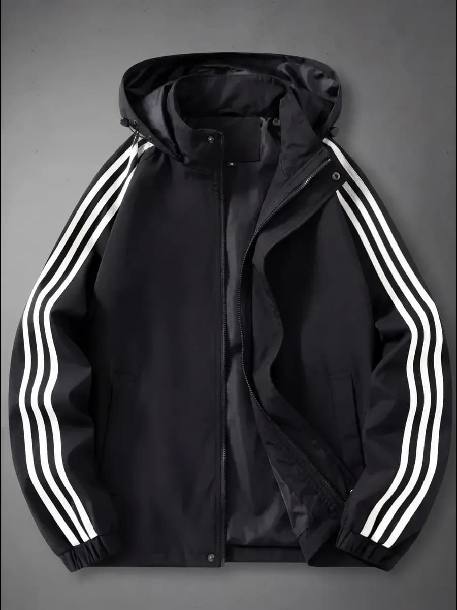 Ветровка с съемным капюшоном осенне-весенняя