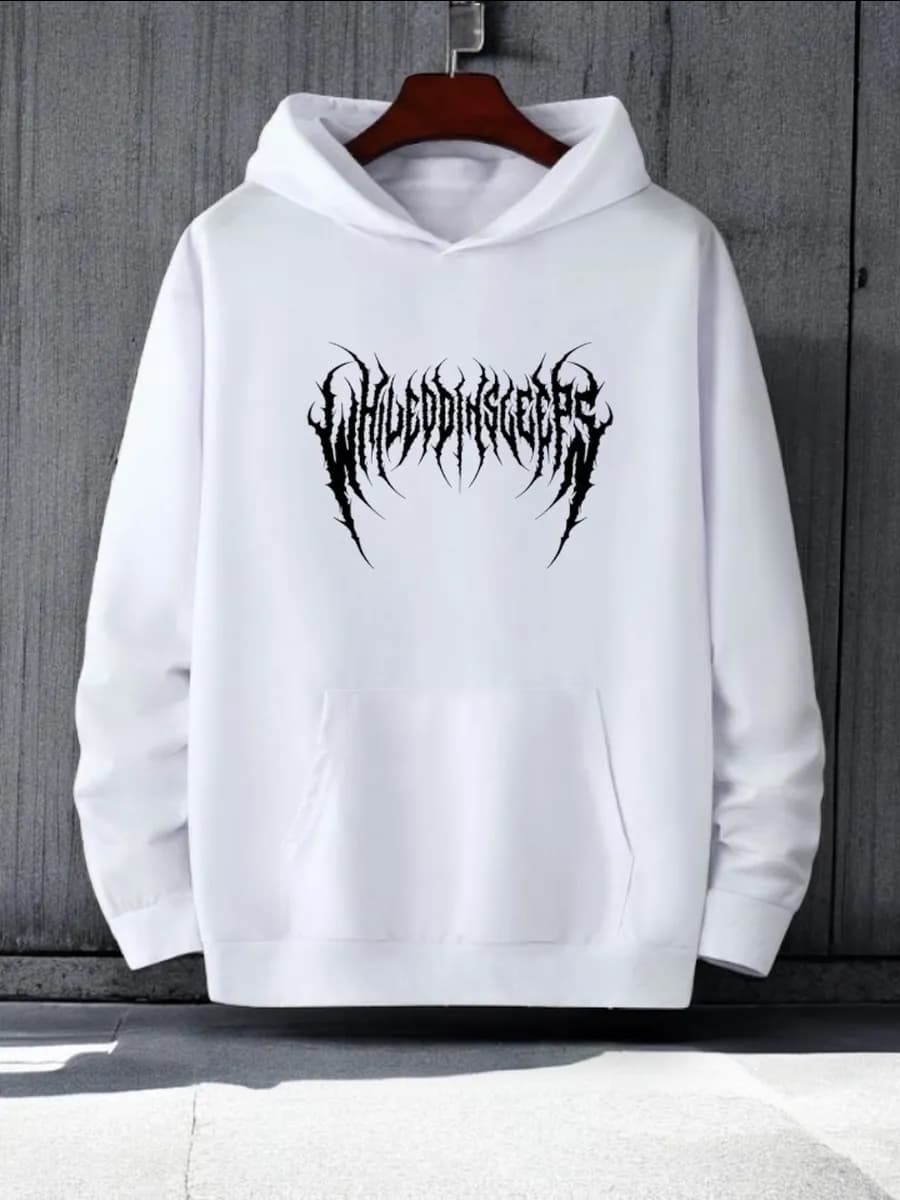 Толстовка с капюшоном оверсайз