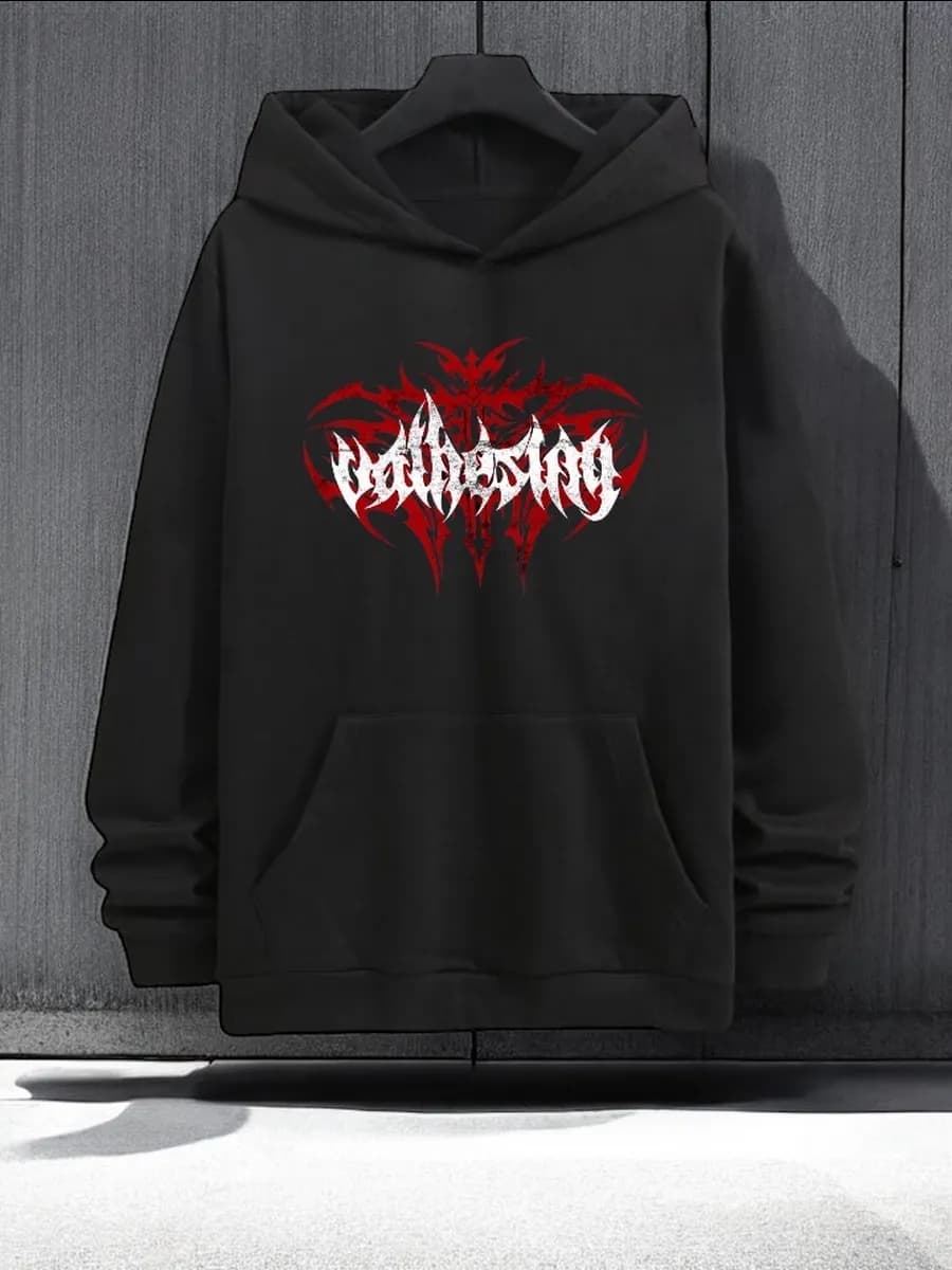 Толстовка с капюшоном оверсайз