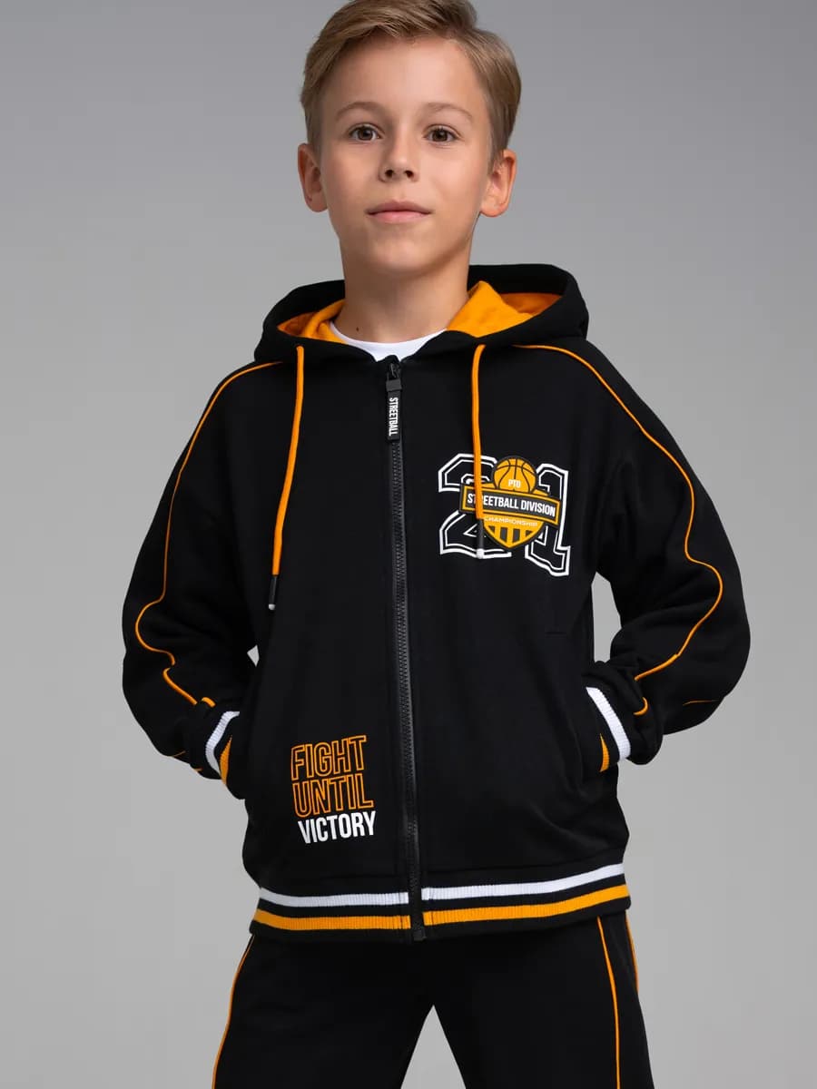 Худи с капюшоном на молнии для подростка