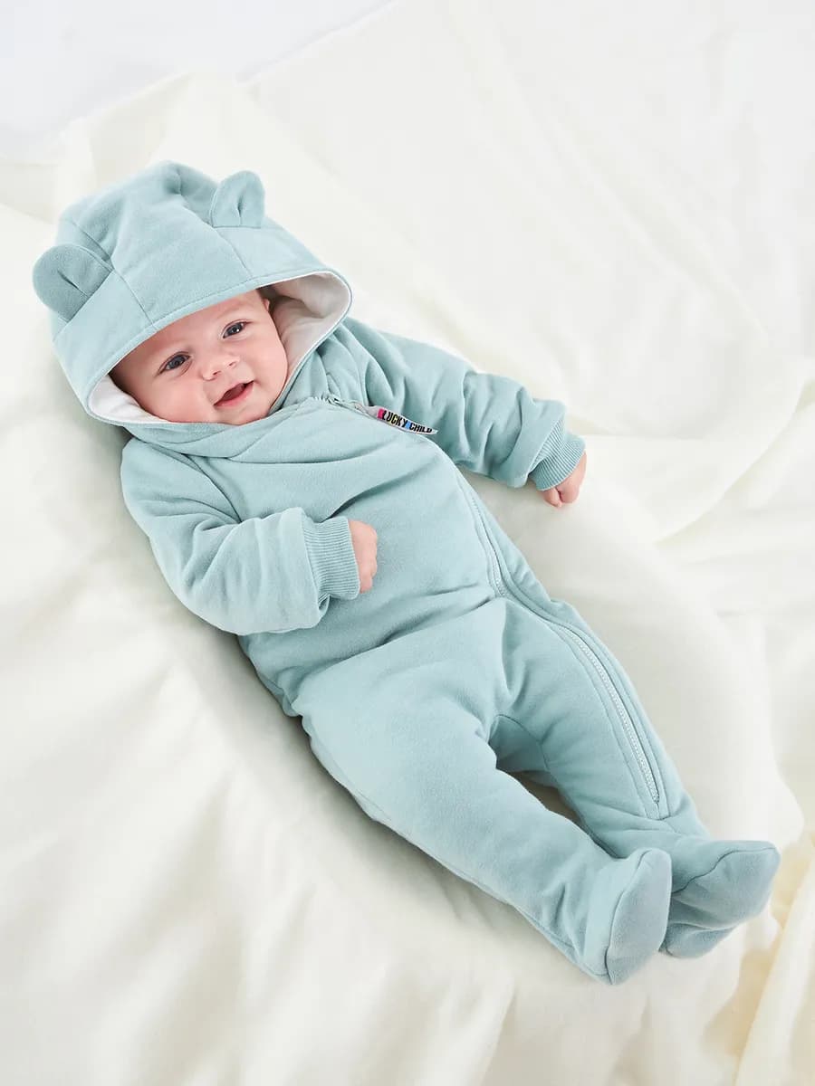 Комбинезон утепленный детский для новорожденных