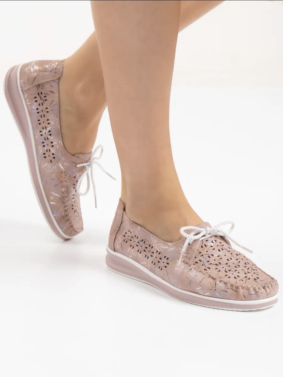 Мокасины женские летние