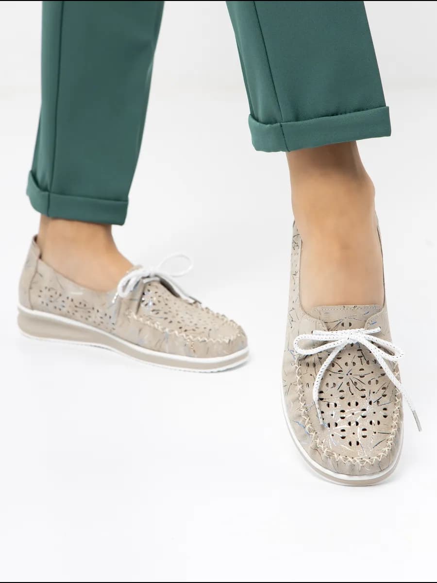 Мокасины женские летние