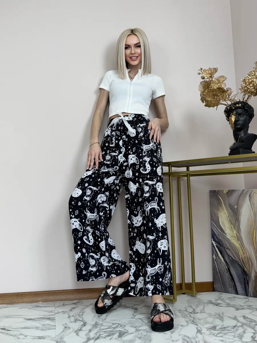 Брюки штапель женские