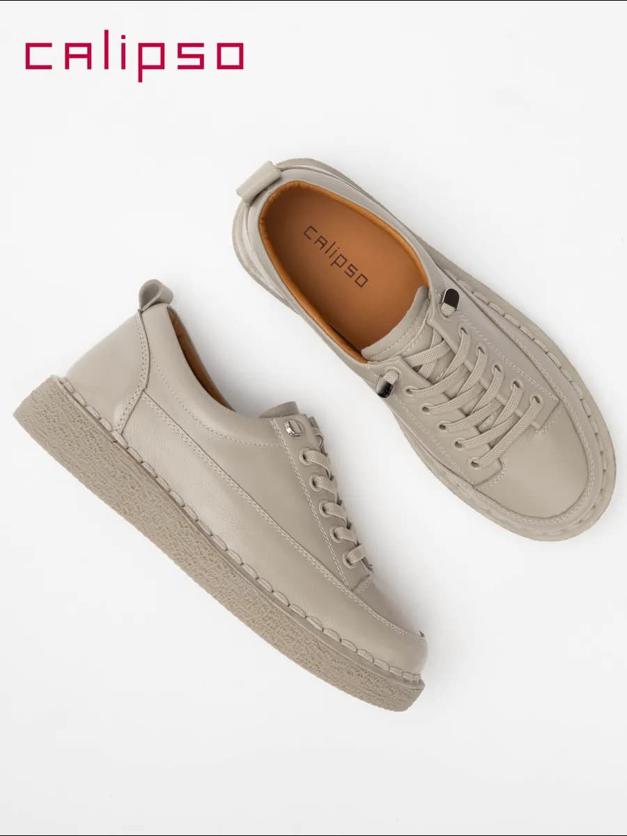 Полуботинки женские кожаные