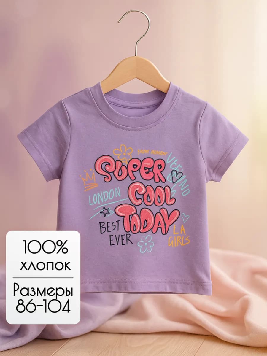 Футболка для девочки