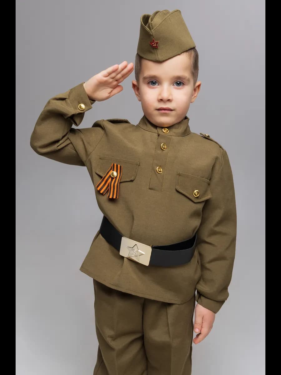 Детская военная форма костюм солдата