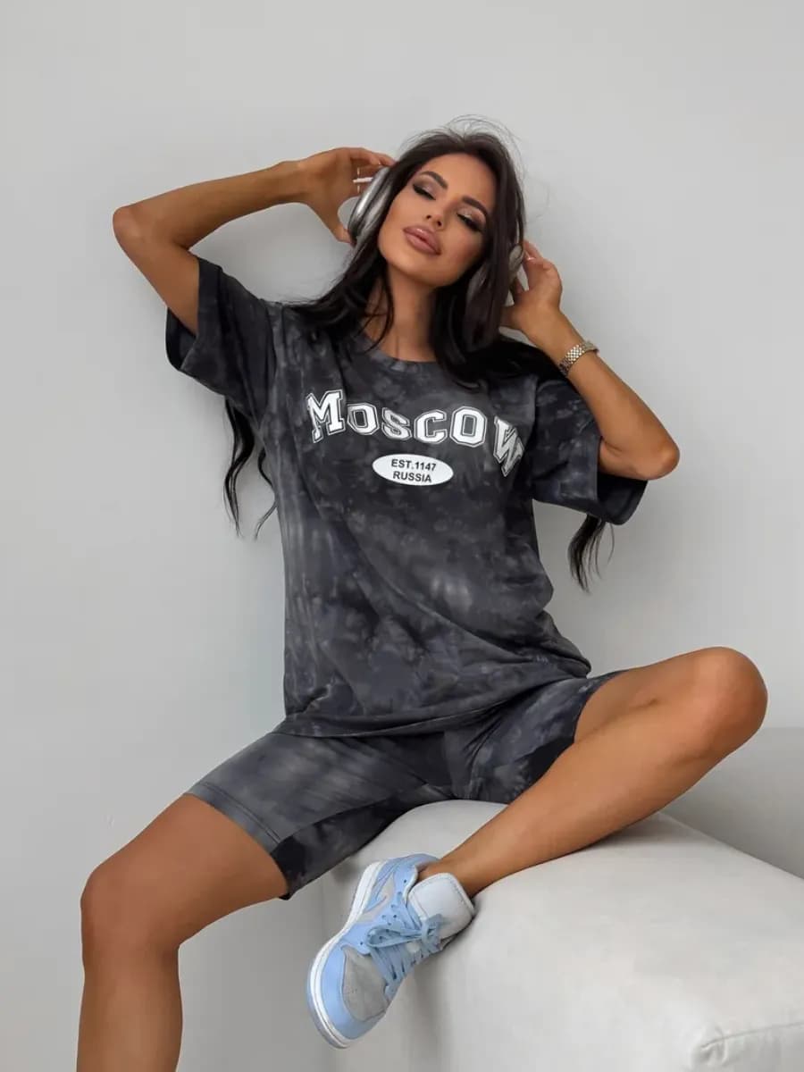 Костюм домашний с велосипедками