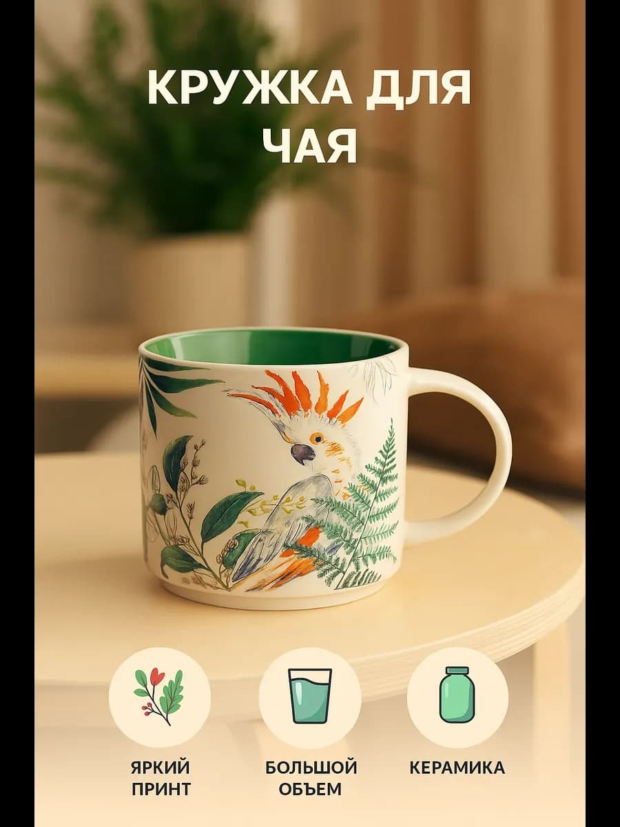 Кружка для чая и кофе