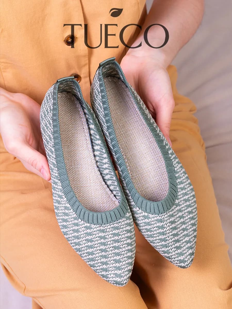 Эко балетки из натуральных материалов