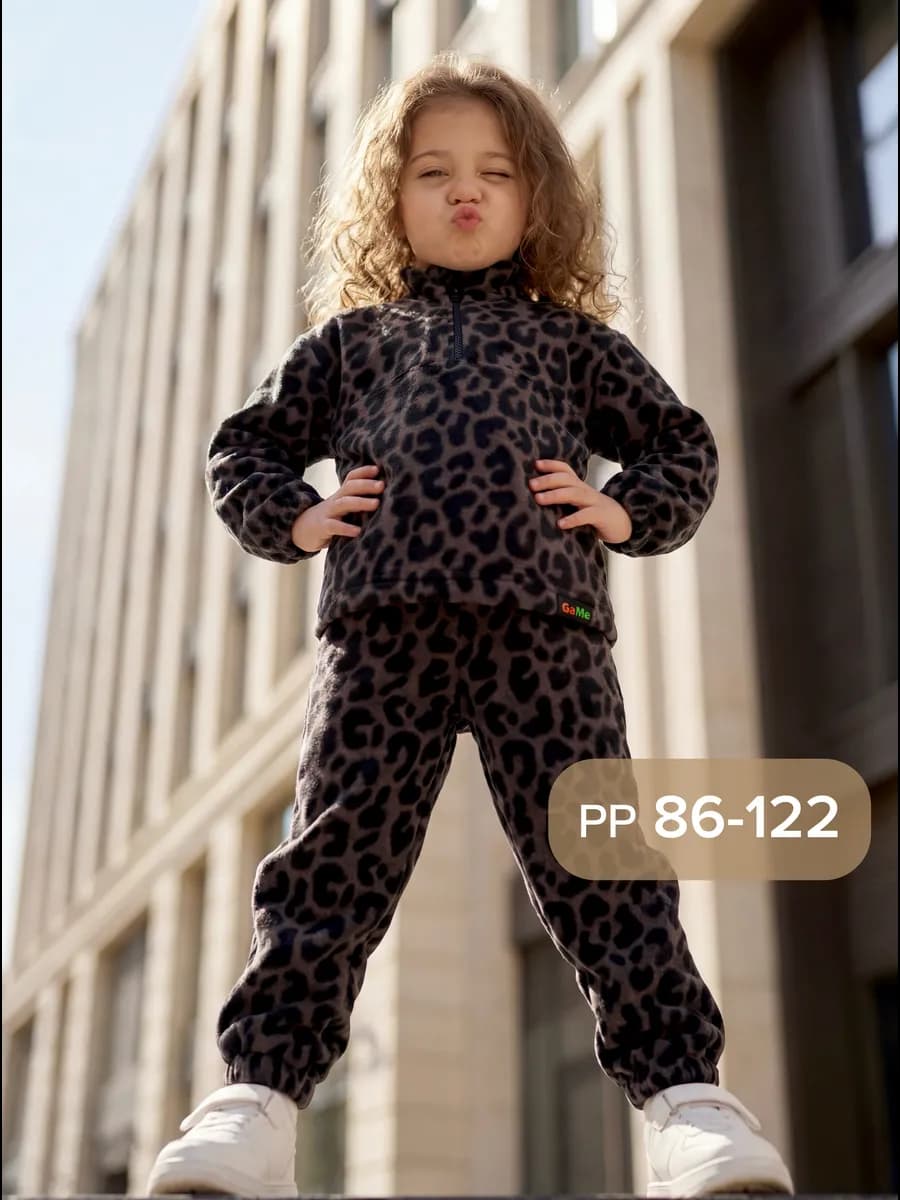 Костюм детский утепленный флисовый