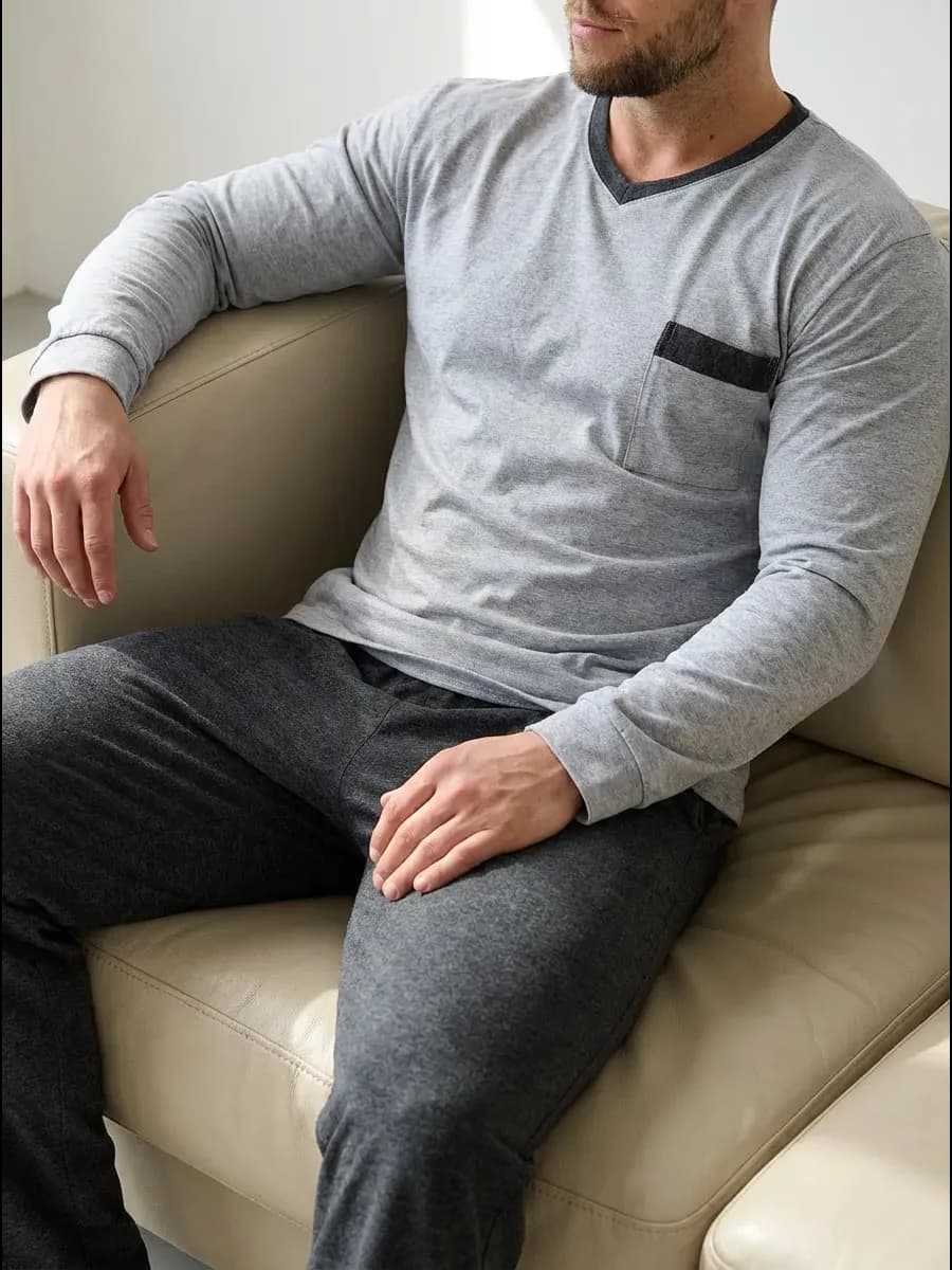 Костюм домашний с брюками пижама