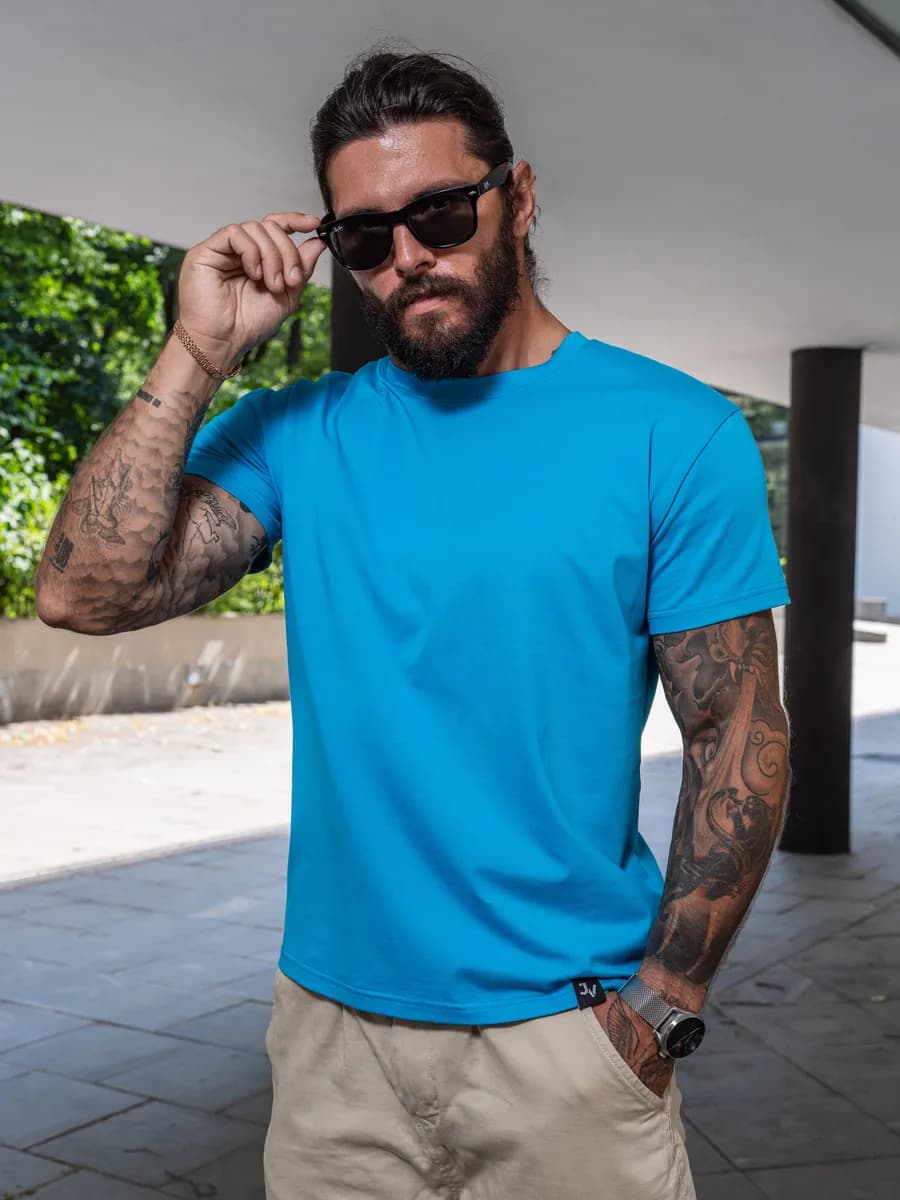 Футболка Премиум однотонная хлопок